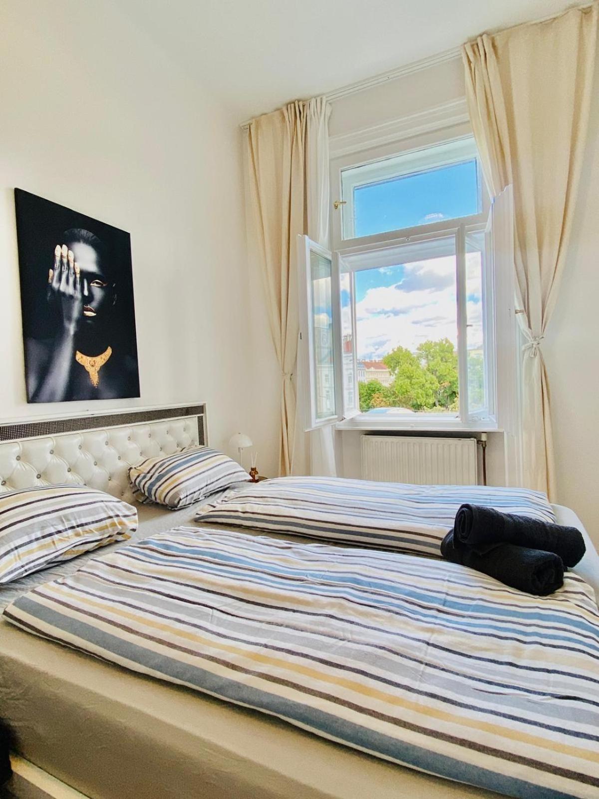 Appartement 5br Shared Ideal For Groups 7 Min To Westbahnhof *